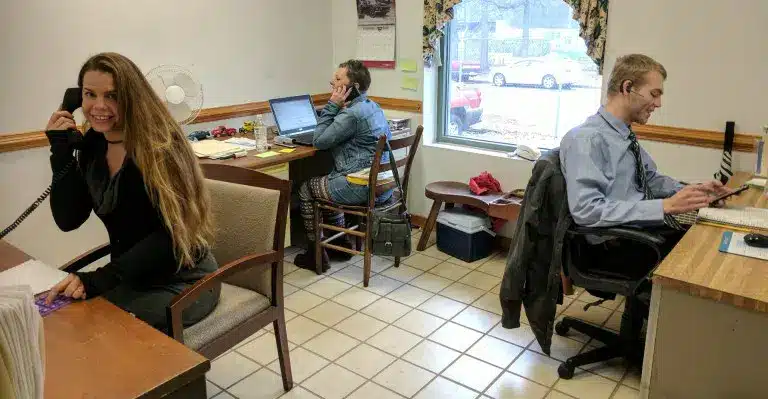 Americans answering phones right here in the usa